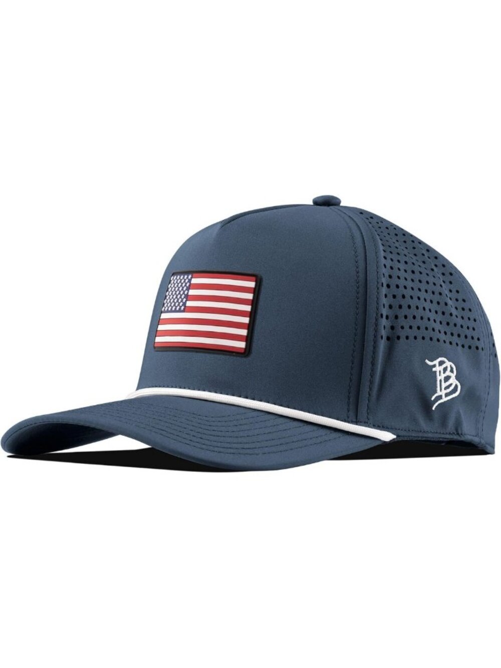 Men's Curved 5-Panel Rope Hat - Stylish, Comfortable, Perfect for Outdoors